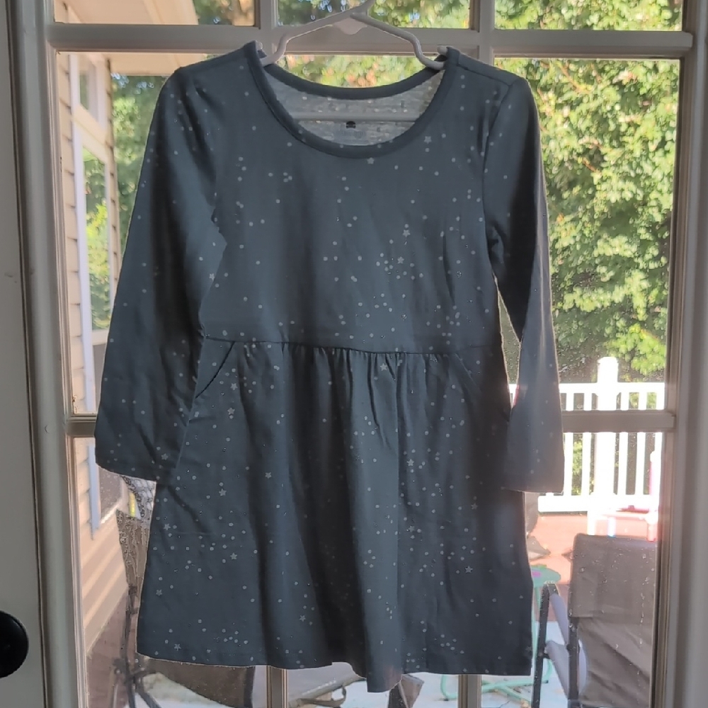 GAP Starry Blue-Gray Kids Dress